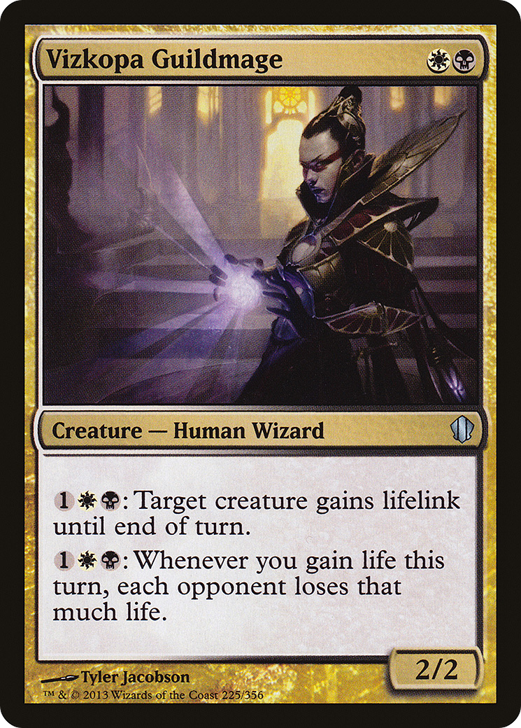 Image of Vizkopa Guildmage (C13-225) - Commander 2013