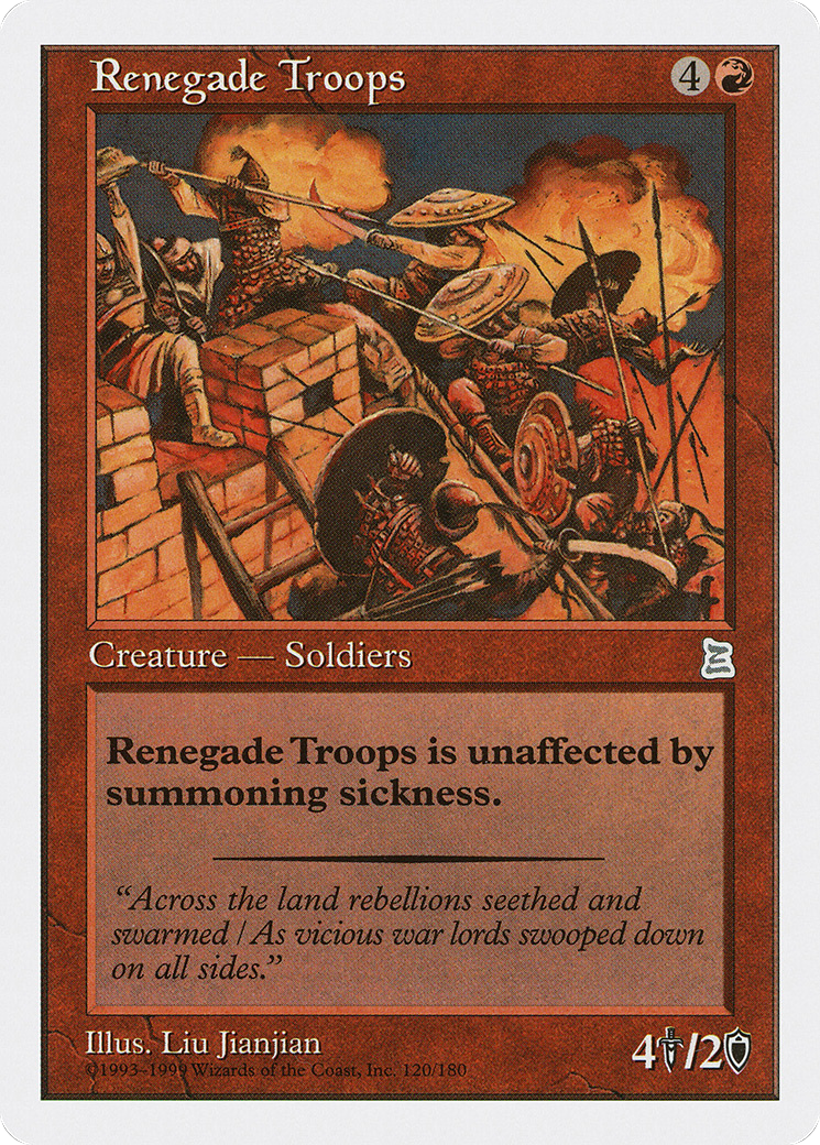 Image of Renegade Troops (PTK-120) - Portal Three Kingdoms
