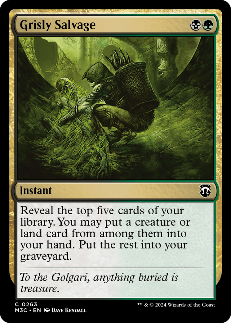 Image of Grisly Salvage (M3C-263) - Modern Horizons 3 Commander