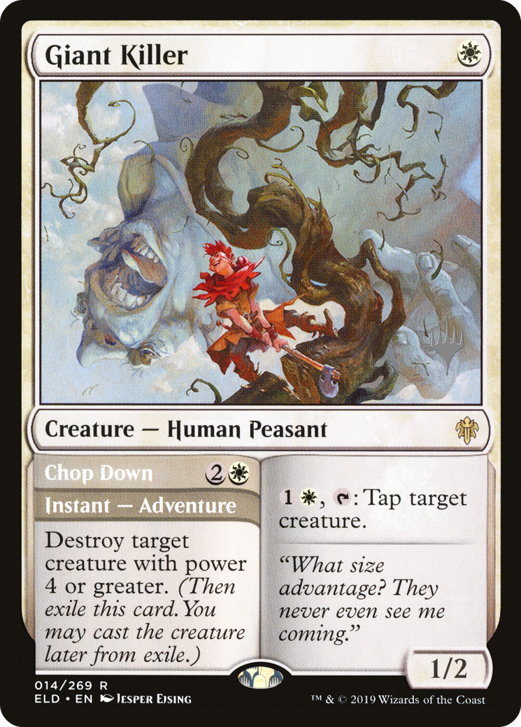Image of Giant Killer (PPELD-14P) - Throne of Eldraine Promos Foil