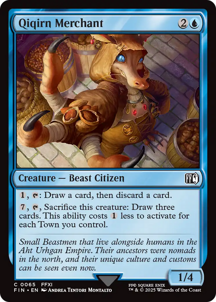 Image of Qiqirn Merchant (FIN-065) - FINAL FANTASY