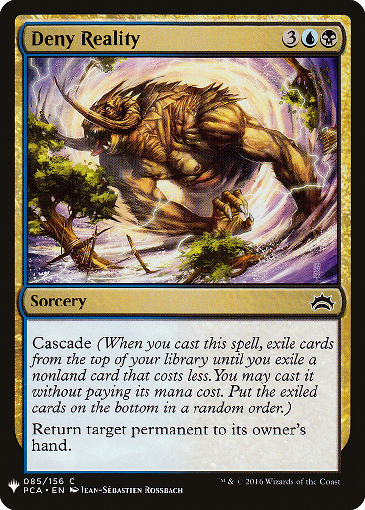 Image of Deny Reality (PCA) (LIST-PCA-85) - The List
