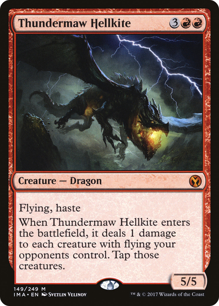 Image of Thundermaw Hellkite (IMA-149) - Iconic Masters