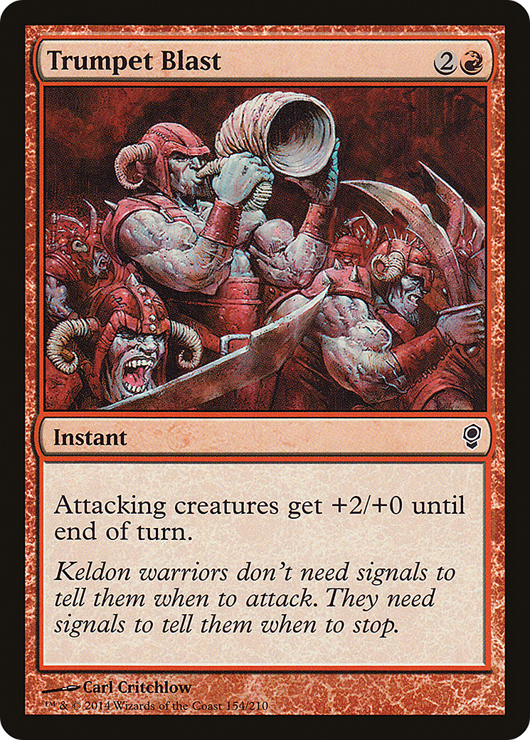 Image of Trumpet Blast (CNS-154) - Conspiracy Foil