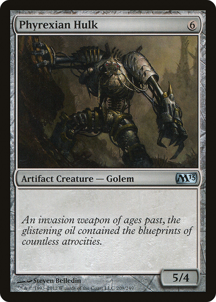 Image of Phyrexian Hulk (M13-209) - Magic 2013 Foil