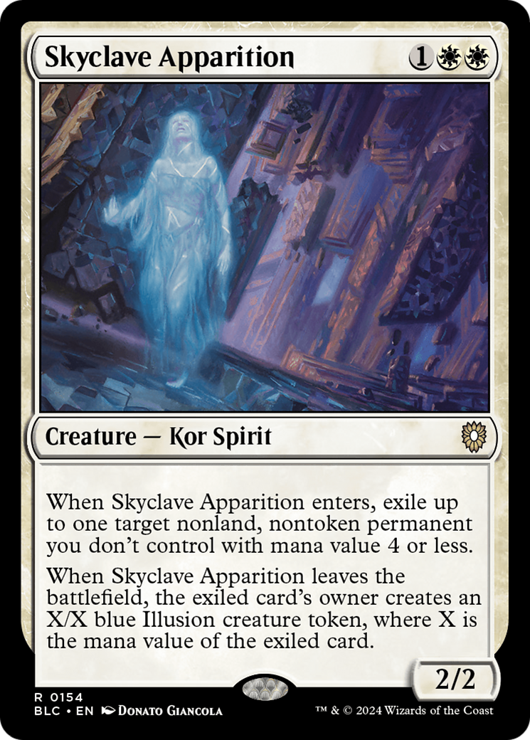 Image of Skyclave Apparition (BLC-154) - Bloomburrow Commander