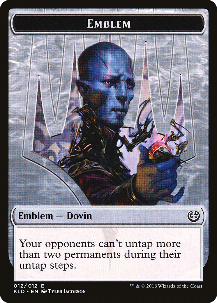 Image of Emblem - Dovin Baan (KLD-012) - Kaladesh Tokens
