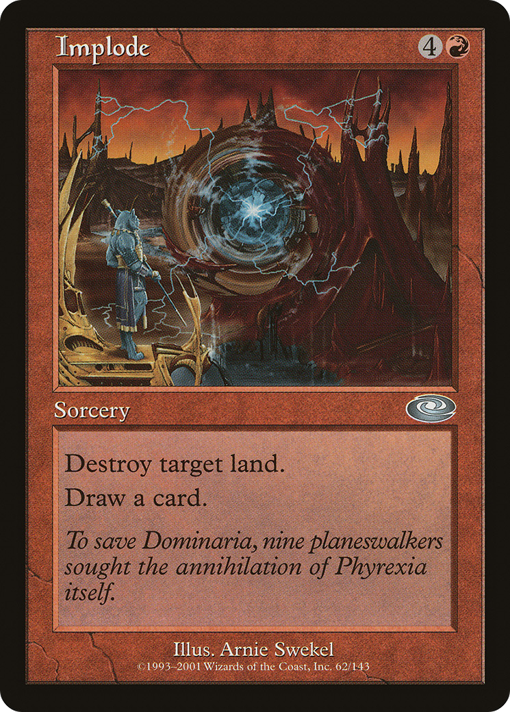 Image of Implode (PLS-062) - Planeshift Foil