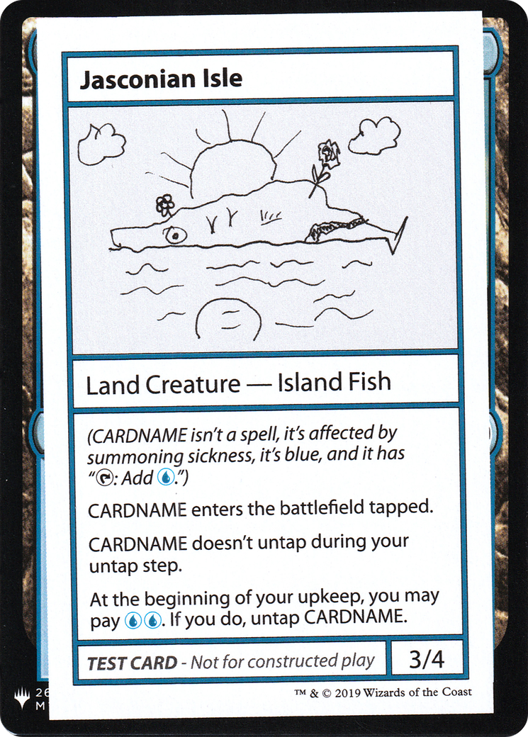 Image of Jasconian Isle (CMB1-117) - Mystery Booster Playtest Cards 2019