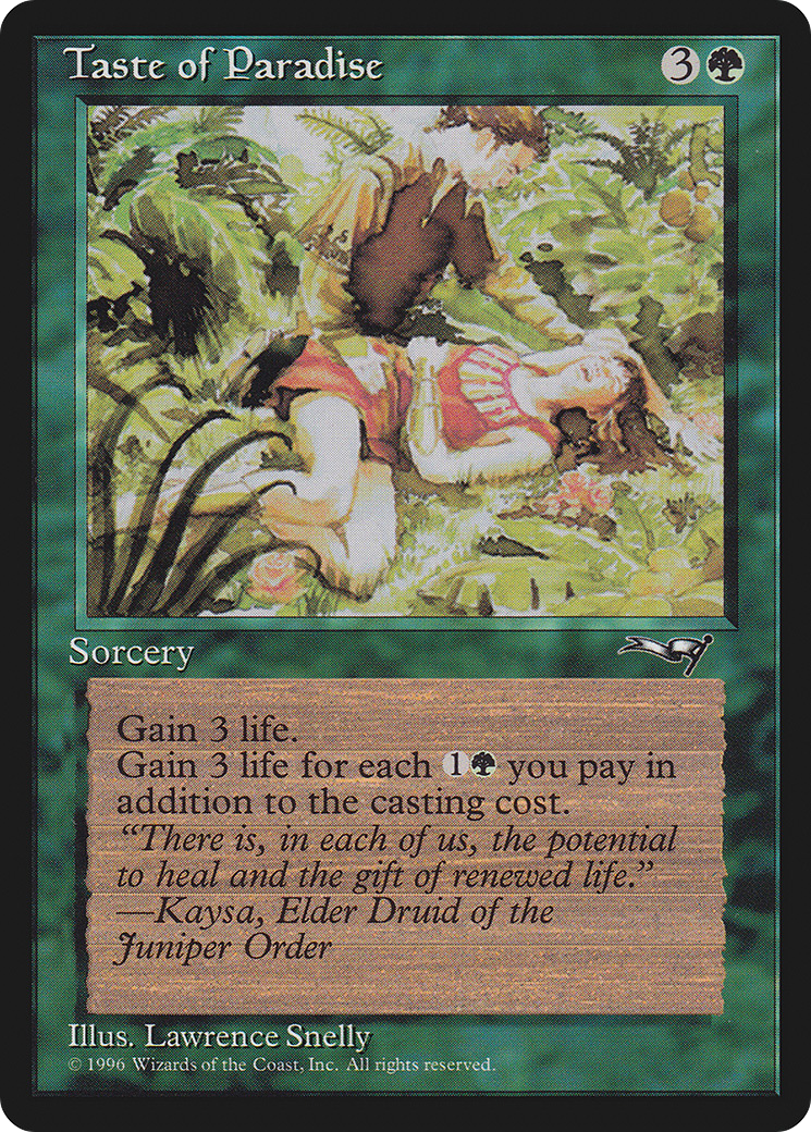 Image of Taste of Paradise (ALL-085) - Alliances