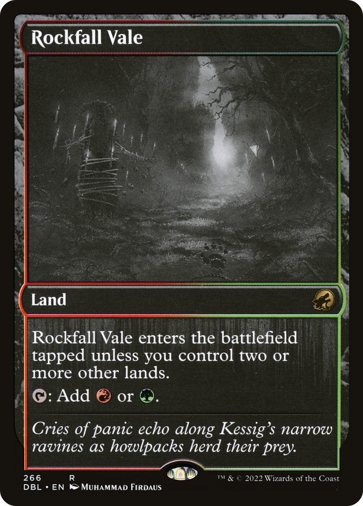 Image of Rockfall Vale (DBL-266) - Innistrad: Double Feature