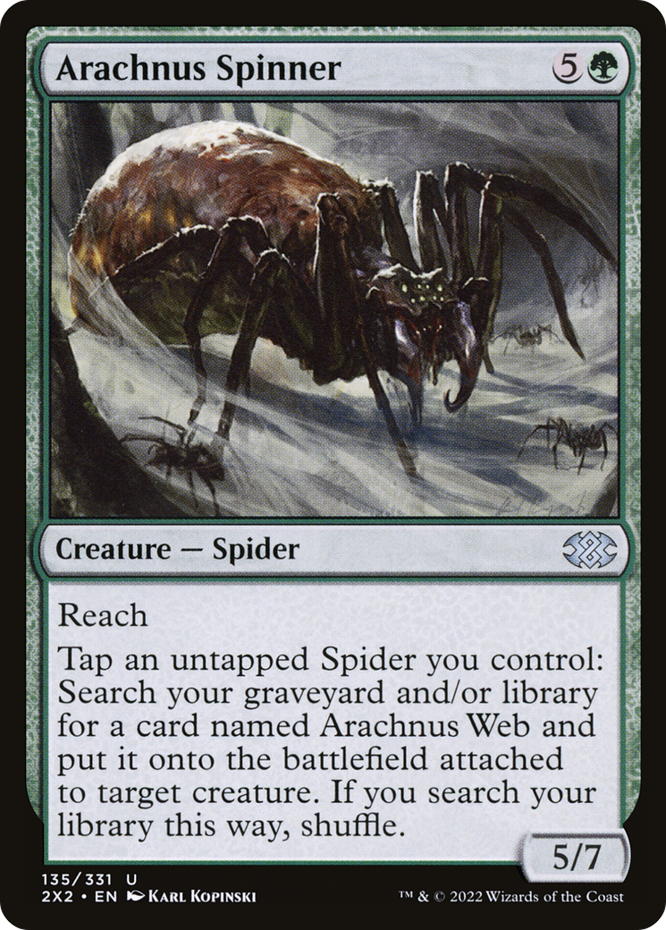 Image of Arachnus Spinner (2X2-135) - Double Masters 2022