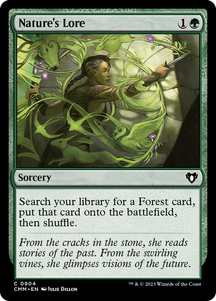 Image of Nature's Lore (CMM-904) - Commander Masters