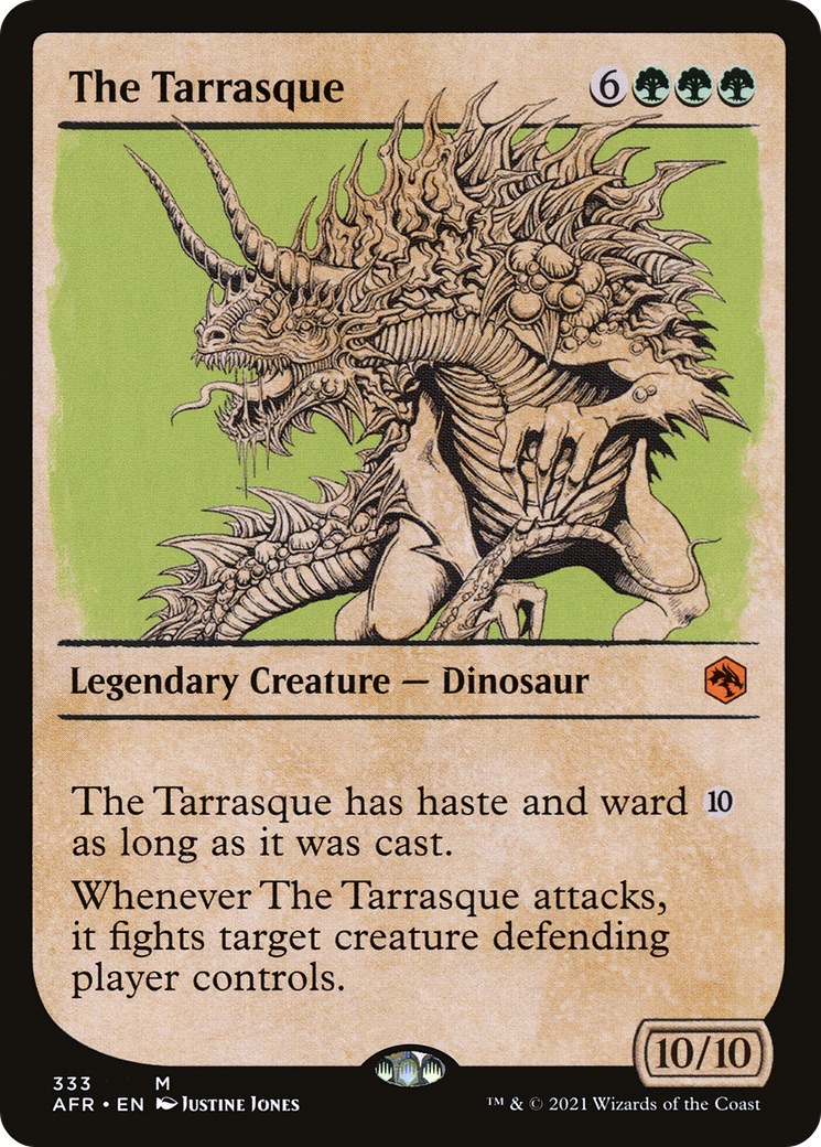 Image of The Tarrasque (Showcase) (AFR-333) - Adventures in the Forgotten Realms: (Showcase)