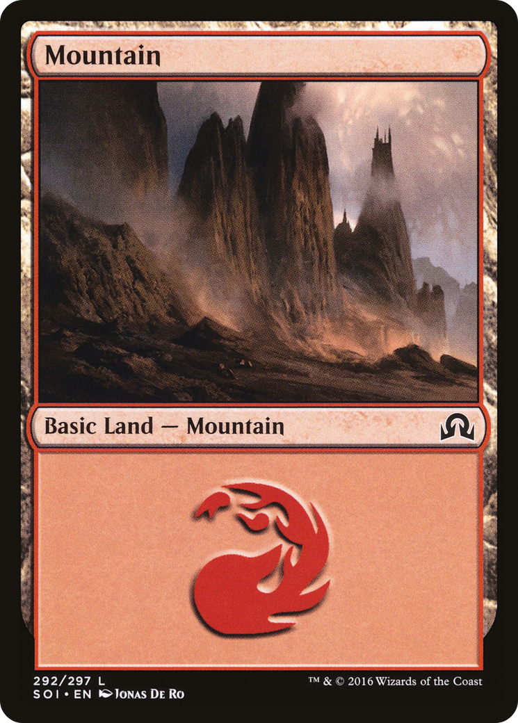 Image of Mountain (292) (SOI-292) - Shadows over Innistrad