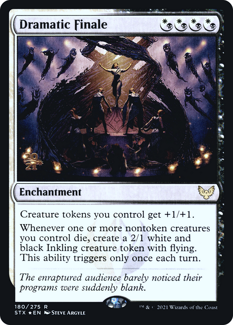 Image of Dramatic Finale (PRE-180S) - Strixhaven: School of Mages Promos Foil