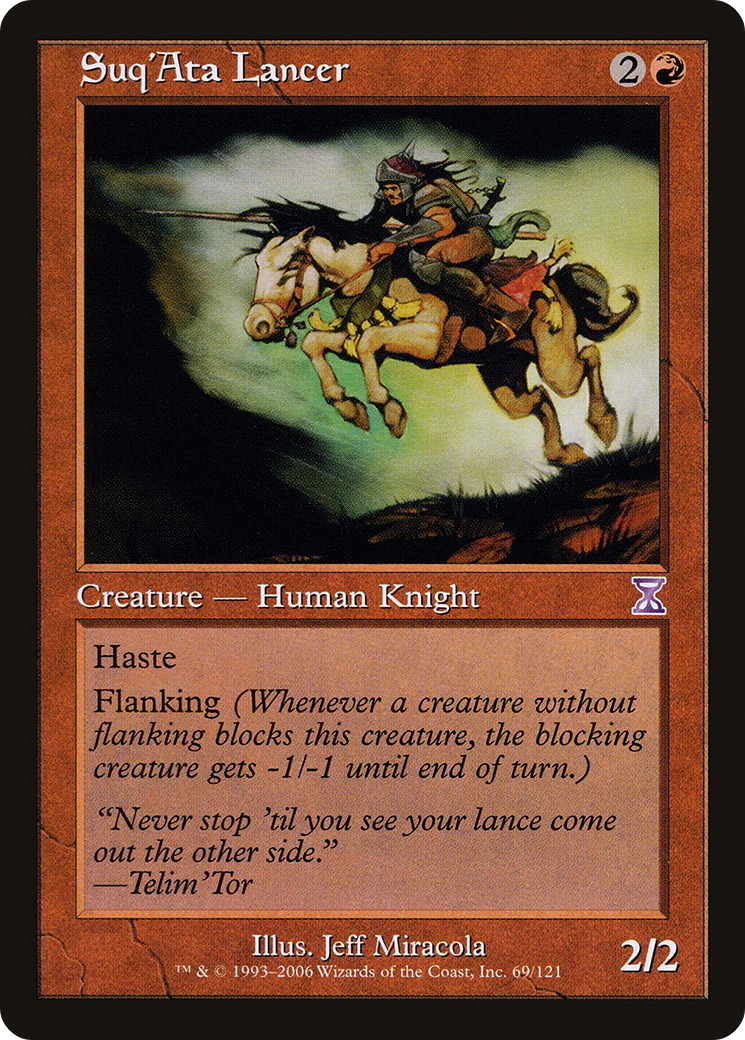 Image of Suq'Ata Lancer (TSB-069) - Time Spiral Timeshifted