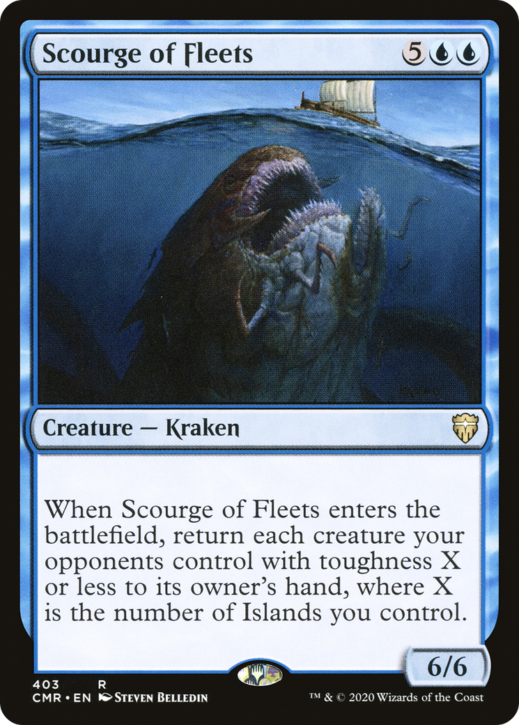 Image of Scourge of Fleets (CMR-403) - Commander Legends