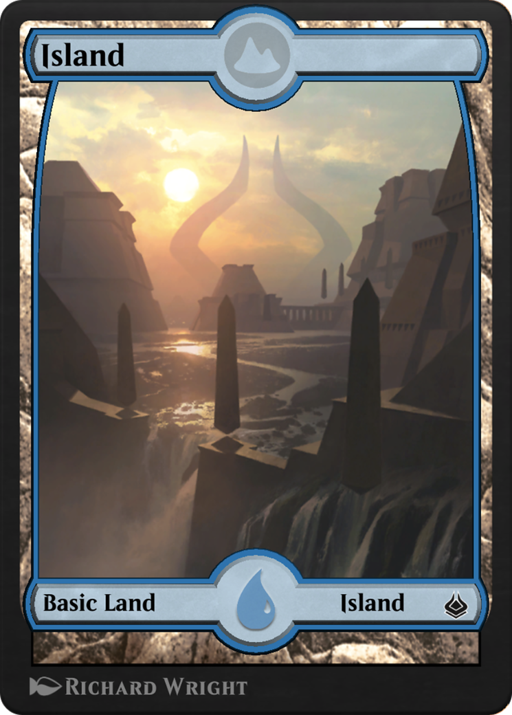 Image of Island (AKR-308) - Amonkhet Remastered