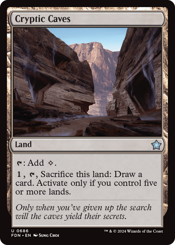 Image of Cryptic Caves (FDN-686) - Foundations