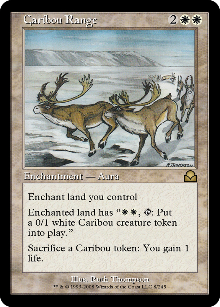 Image of Caribou Range (ME2-008) - Masters Edition II Foil
