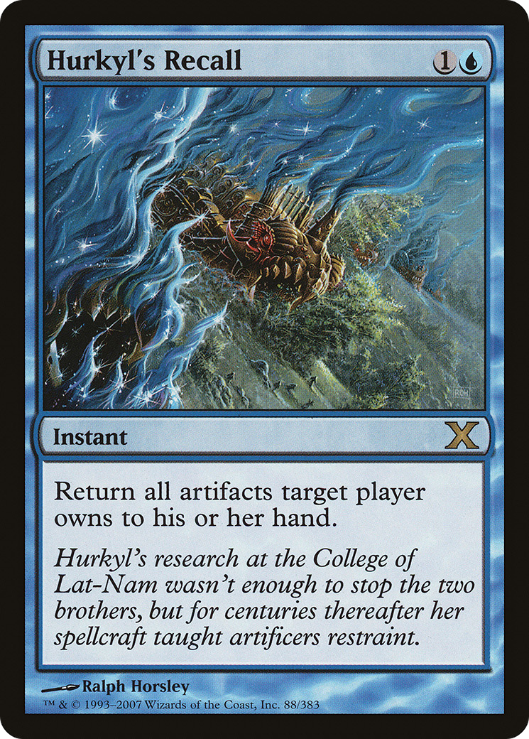 Image of Hurkyl's Recall (10E-088) - Tenth Edition