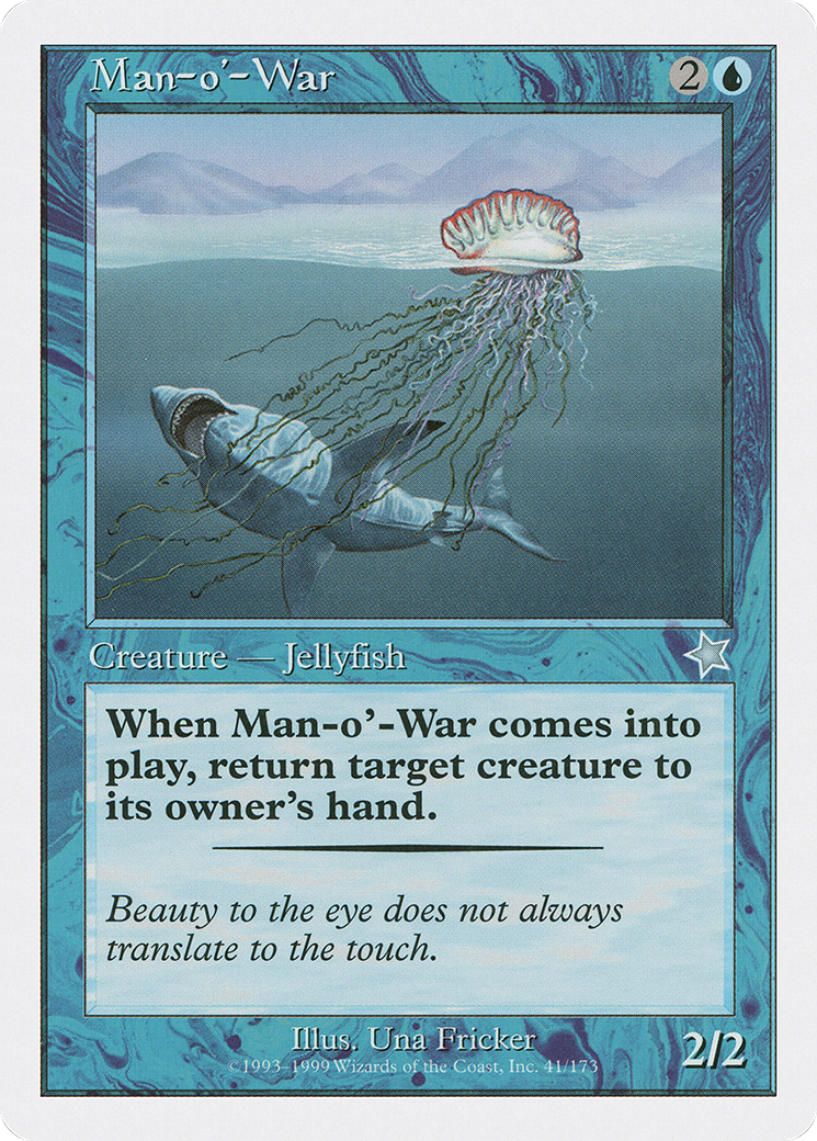 Image of Man-o'-War (S99-041) - Starter 1999