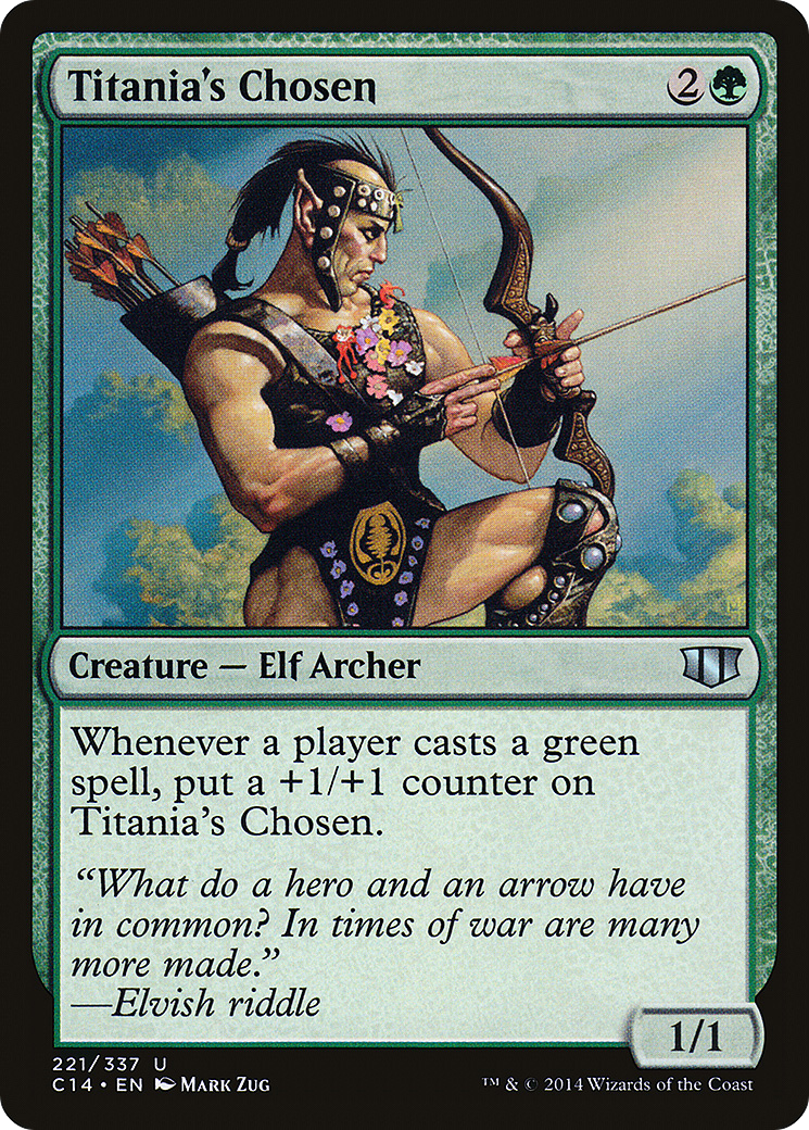 Image of Titania's Chosen (C14-221) - Commander 2014