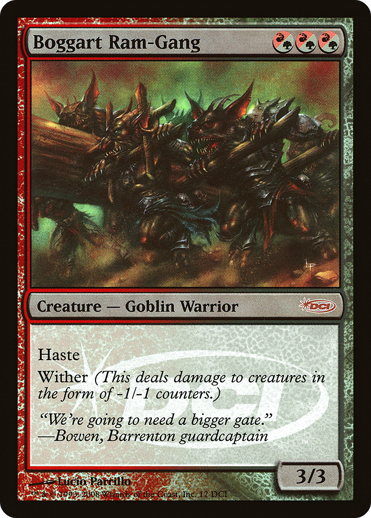 Image of Boggart Ram-Gang (WPN-017) - DCI Promos Foil
