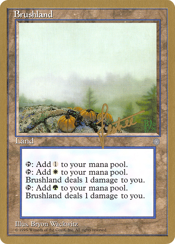 Image of Brushland - 1996 Bertrand Lestree (ICE) (WCD-) - Pro Tour Collector Set