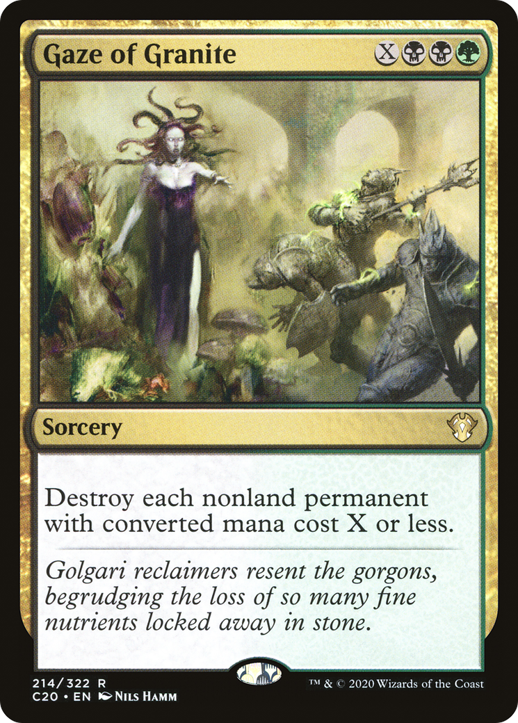 Image of Gaze of Granite (C20-214) - Commander 2020