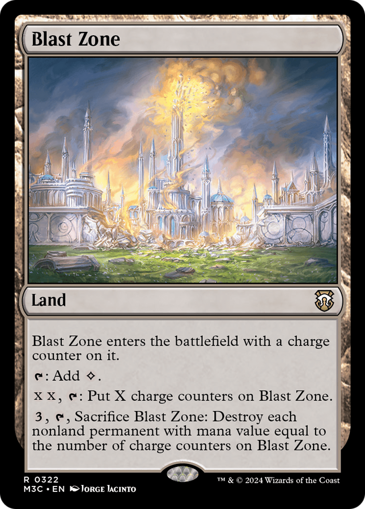 Image of Blast Zone (M3C-322) - Modern Horizons 3 Commander