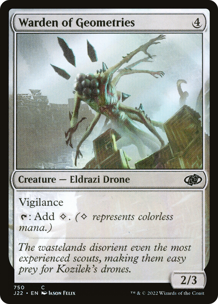 Image of Warden of Geometries (J22-750) - Jumpstart 2022