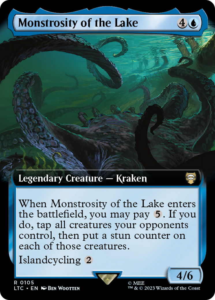 Image of Monstrosity of the Lake (Extended Art) (LTC-105) - Tales of Middle-earth Commander: (Extended Art) Foil