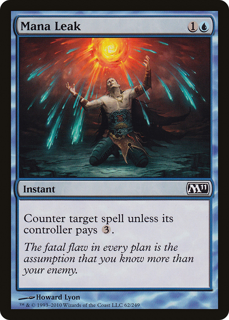 Image of Mana Leak (M11-062) - Magic 2011 Foil