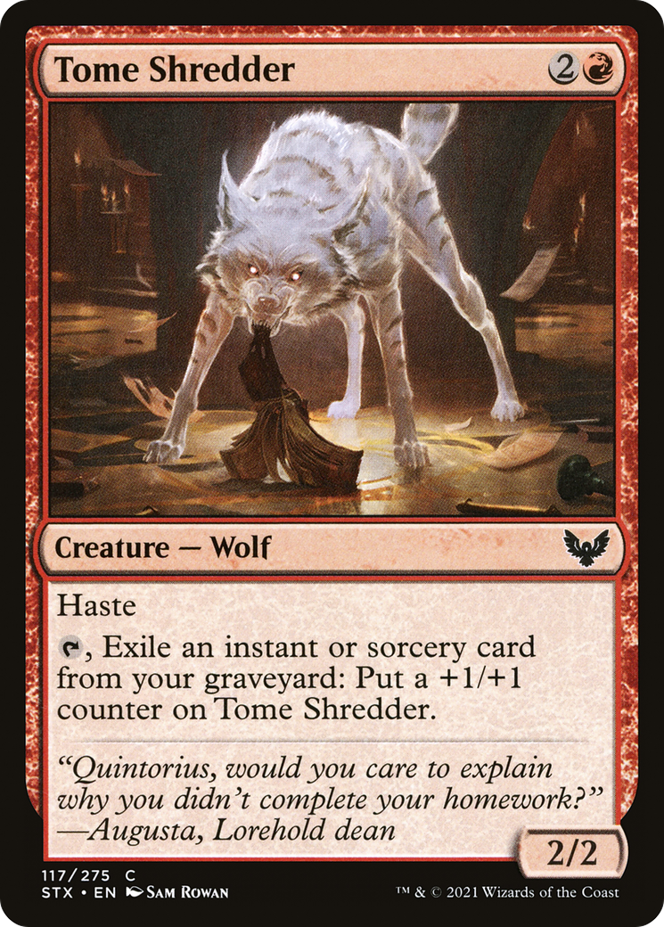 Image of Tome Shredder (STX-117) - Strixhaven: School of Mages Foil