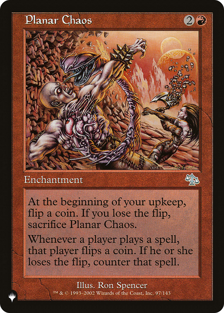 Image of Planar Chaos (LIST-097) - The List