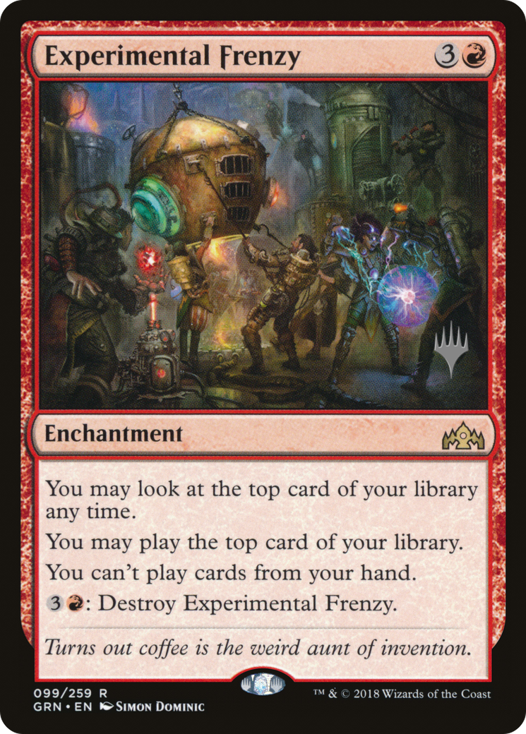 Image of Experimental Frenzy (PPM20-099) - Guilds of Ravnica Promos