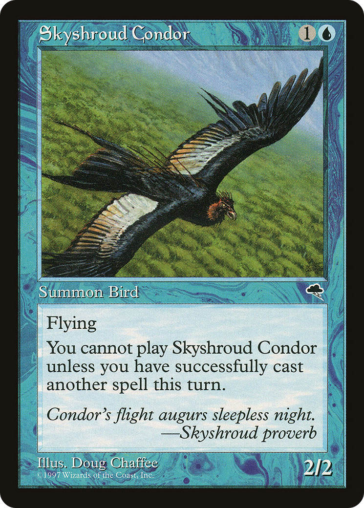 Image of Skyshroud Condor (TMP-088) - Tempest