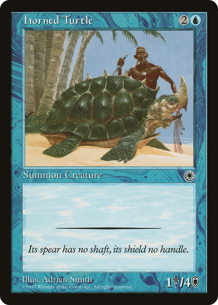 Image of Horned Turtle (POR-) - Portal