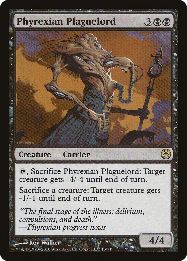 Image of Phyrexian Plaguelord (DDE-013) - Duel Decks: Phyrexia vs. the Coalition