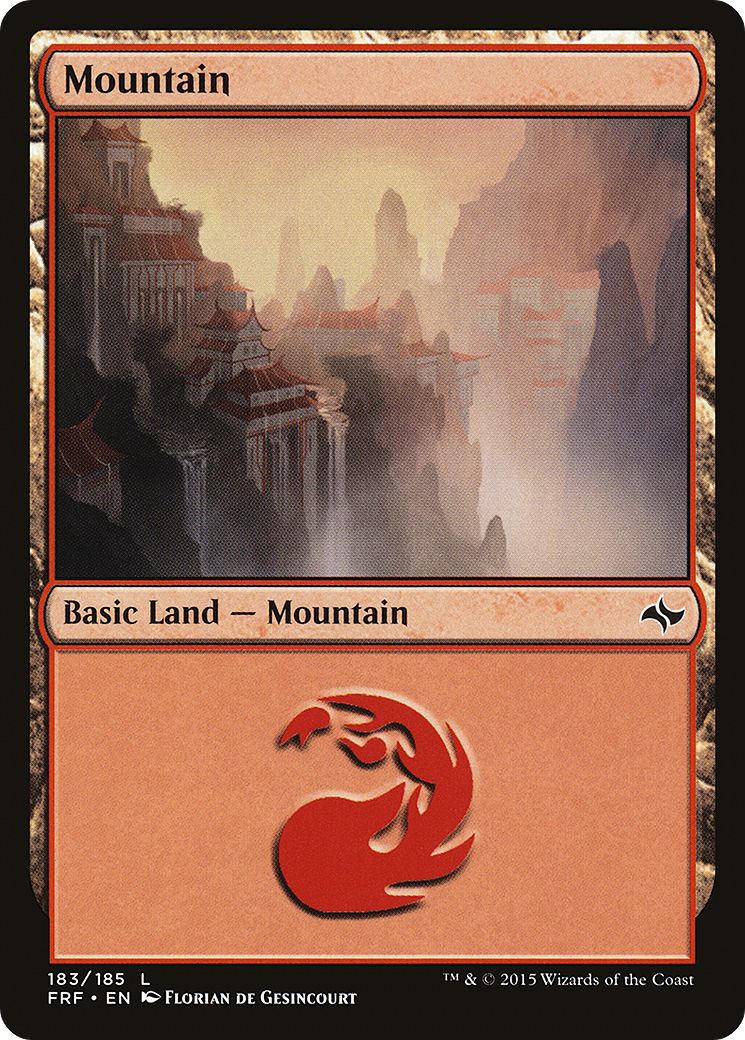 Image of Mountain (183) (FRF-183) - Fate Reforged Foil