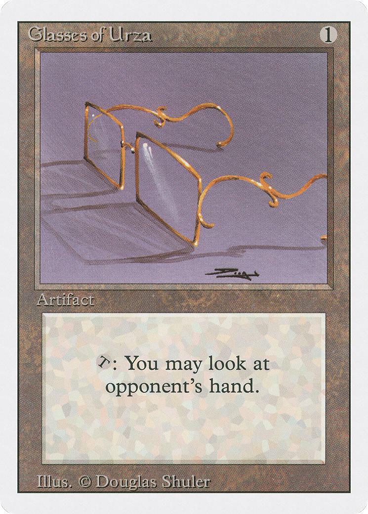 Image of Glasses of Urza (3ED-) - Revised Edition