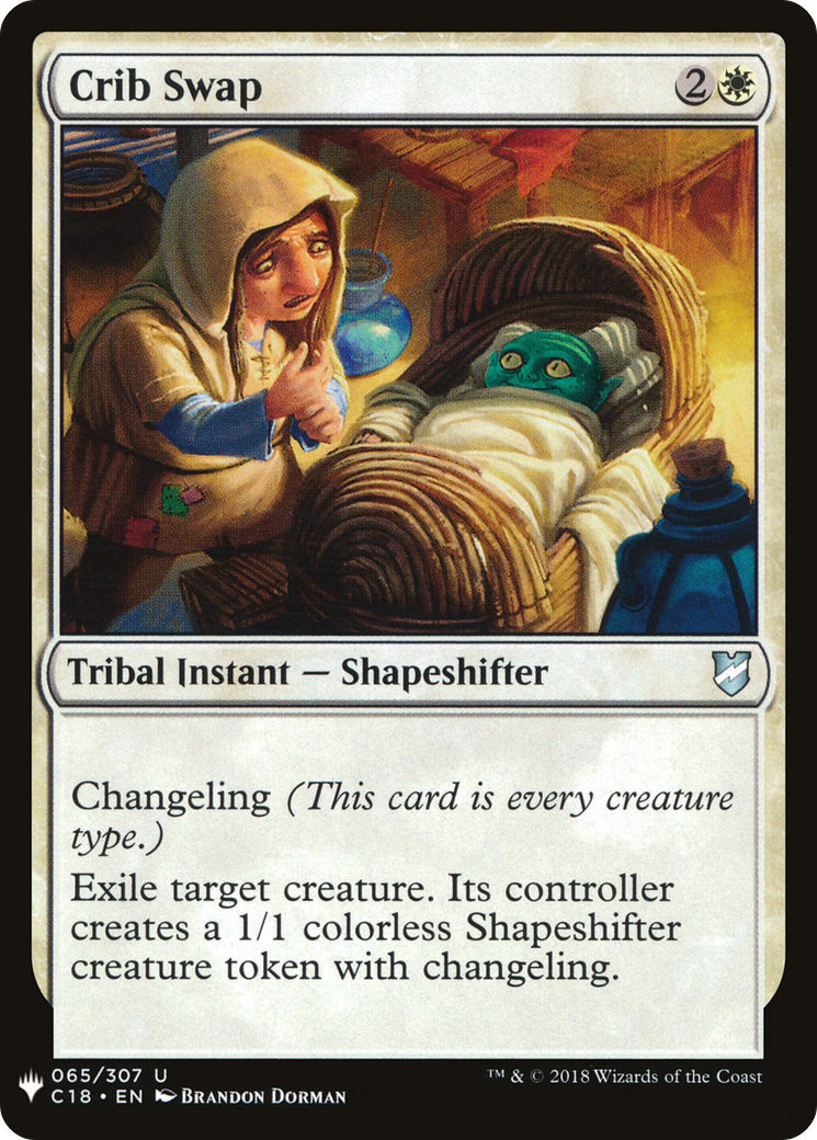Image of Crib Swap (C18) (LIST-C18-65) - The List