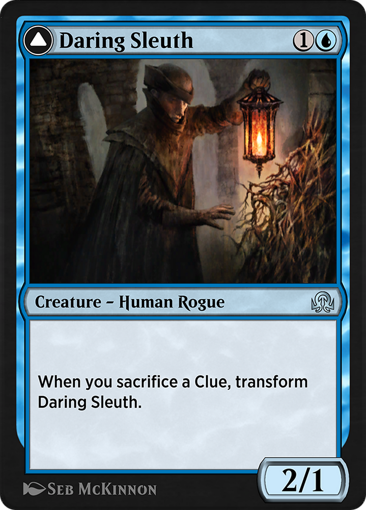 Image of Daring Sleuth // Bearer of Overwhelming Truths (SIR-059) - Shadows over Innistrad Remastered