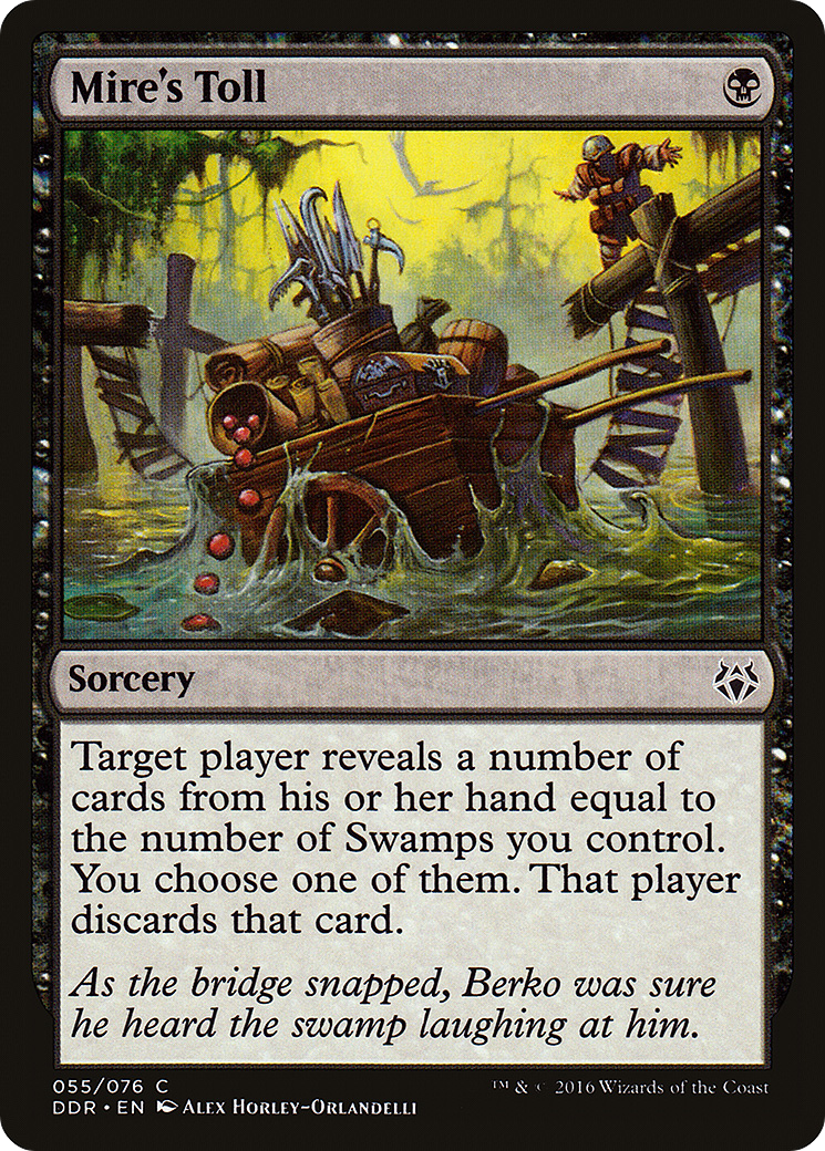Image of Mire's Toll (DDR-055) - Duel Decks: Nissa vs. Ob Nixilis