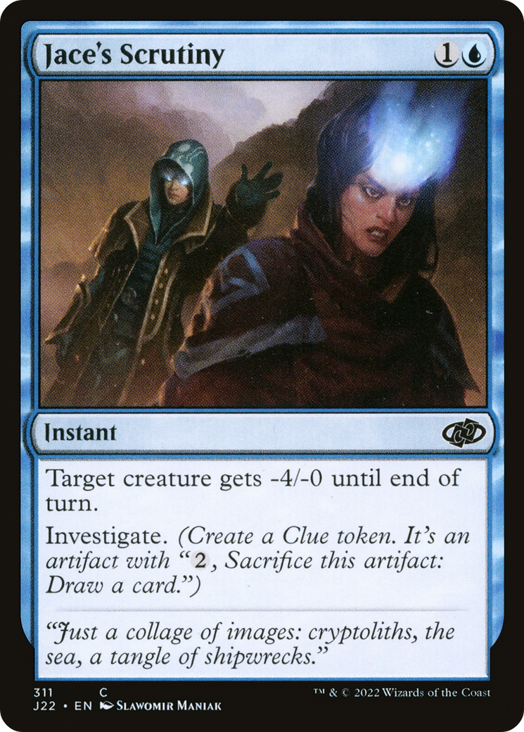 Image of Jace's Scrutiny (J22-311) - Jumpstart 2022