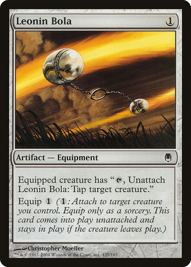 Image of Leonin Bola (DST-127) - Darksteel