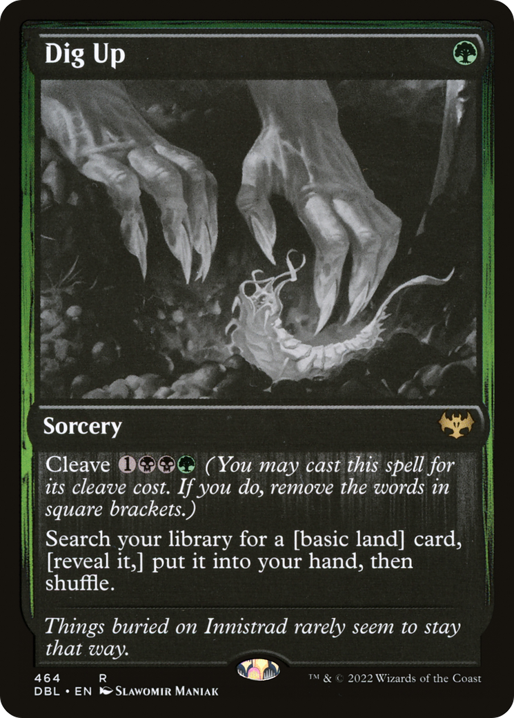 Image of Dig Up (DBL-464) - Innistrad: Double Feature Foil