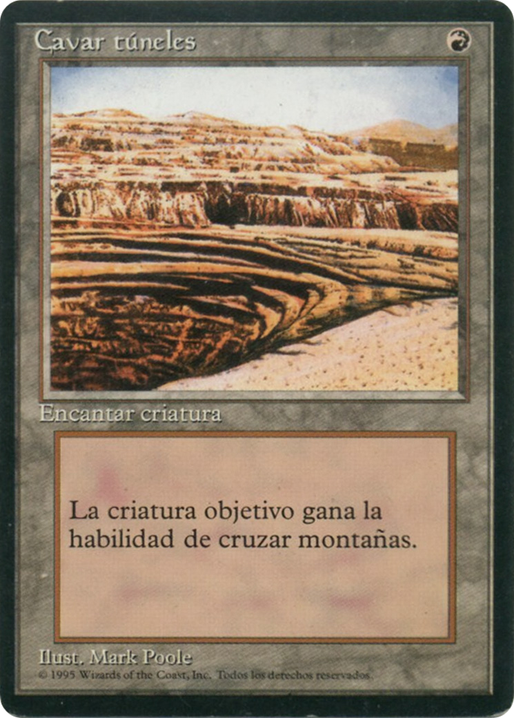 Image of Burrowing (4BB-) - Fourth Edition Foreign Black Border